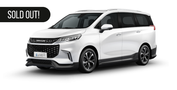 MAXUS EUNIQ 5 — המיניוואן החשמלי | 7 מקומות